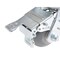 Vestil Thermoplastic Rubber Swivel With Total Brake Caster 4 In. x 2 In. 485 lb Light Gray CST-VE-4X2TPR-SWTB - alternate 4